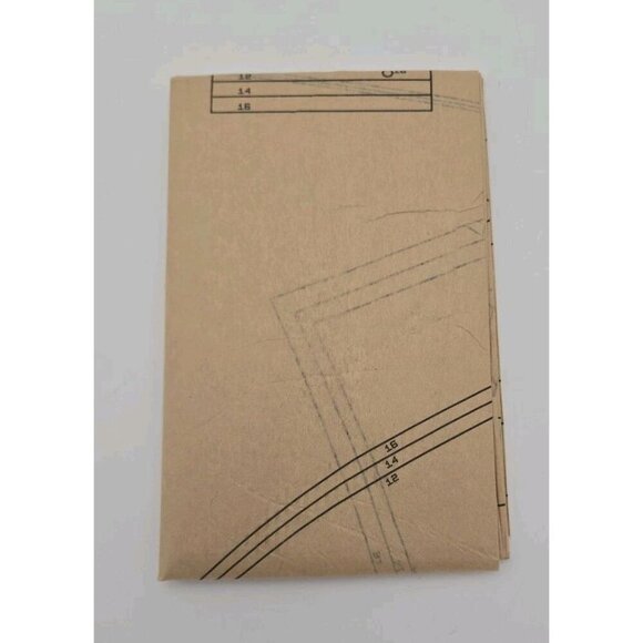 Simplicity 8259 Ladies Western Shirts Pattern Sz 12 14 16 Keyhole Neckline Uncut - Picture 7 of 8